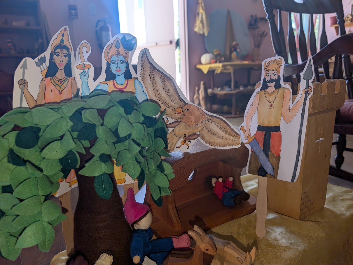 Diwali puppet show