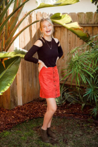 Isabella Syren smiling